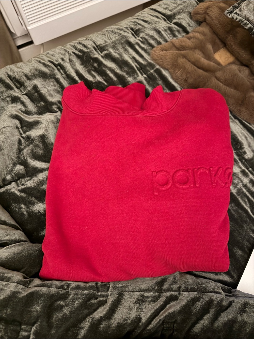 Red PARKE Sweatshirt